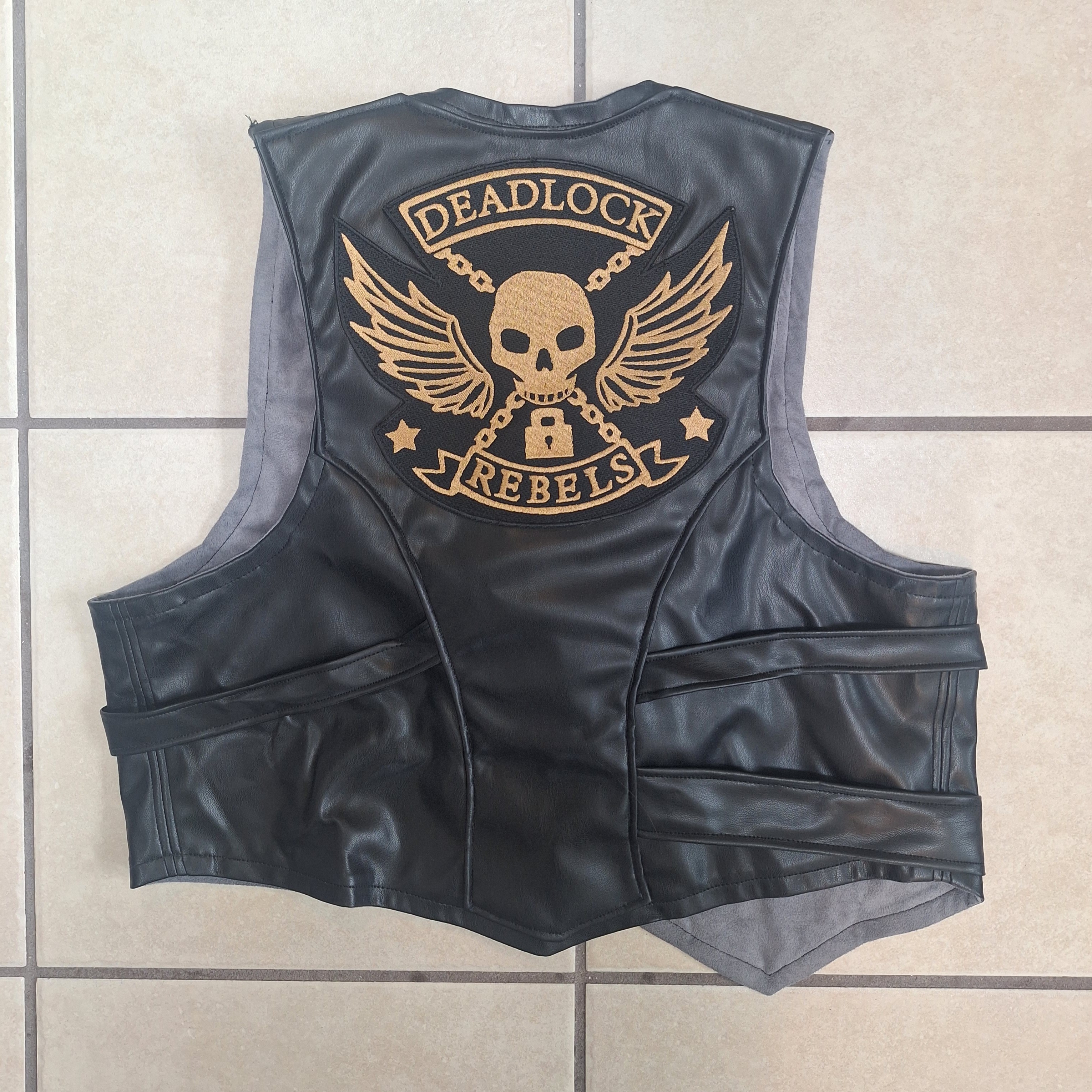 Back of the vest