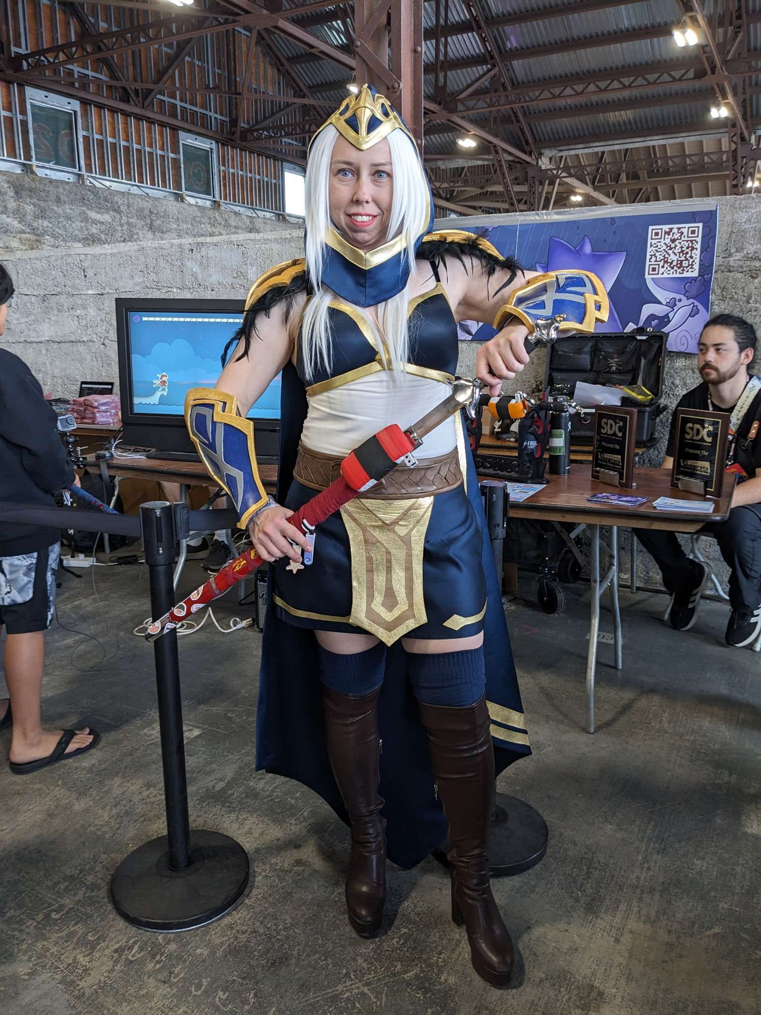 League Ashe at Maker Faire