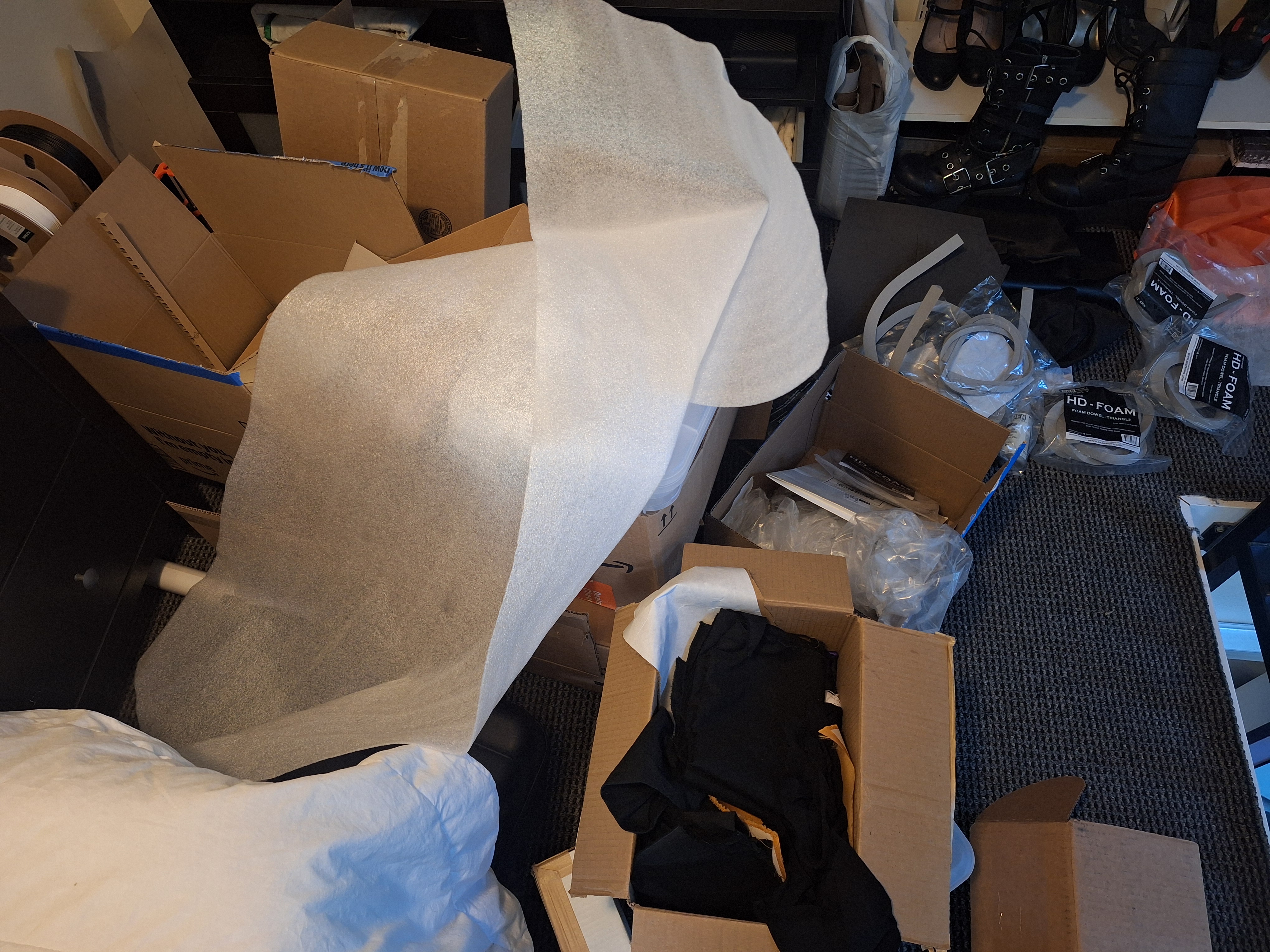 Way too many boxes