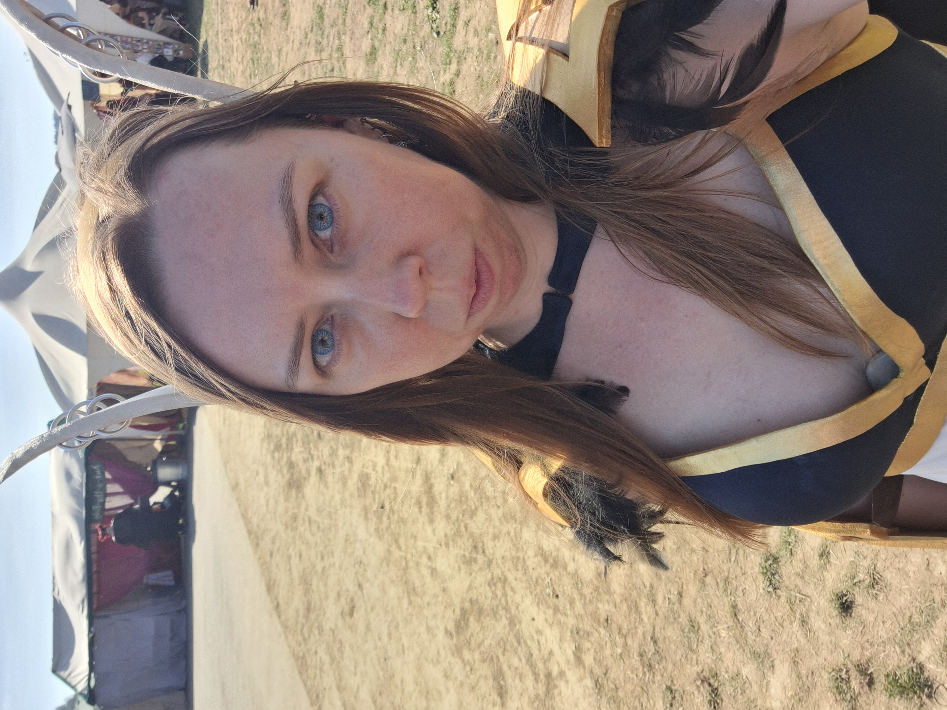 Taking a selfie