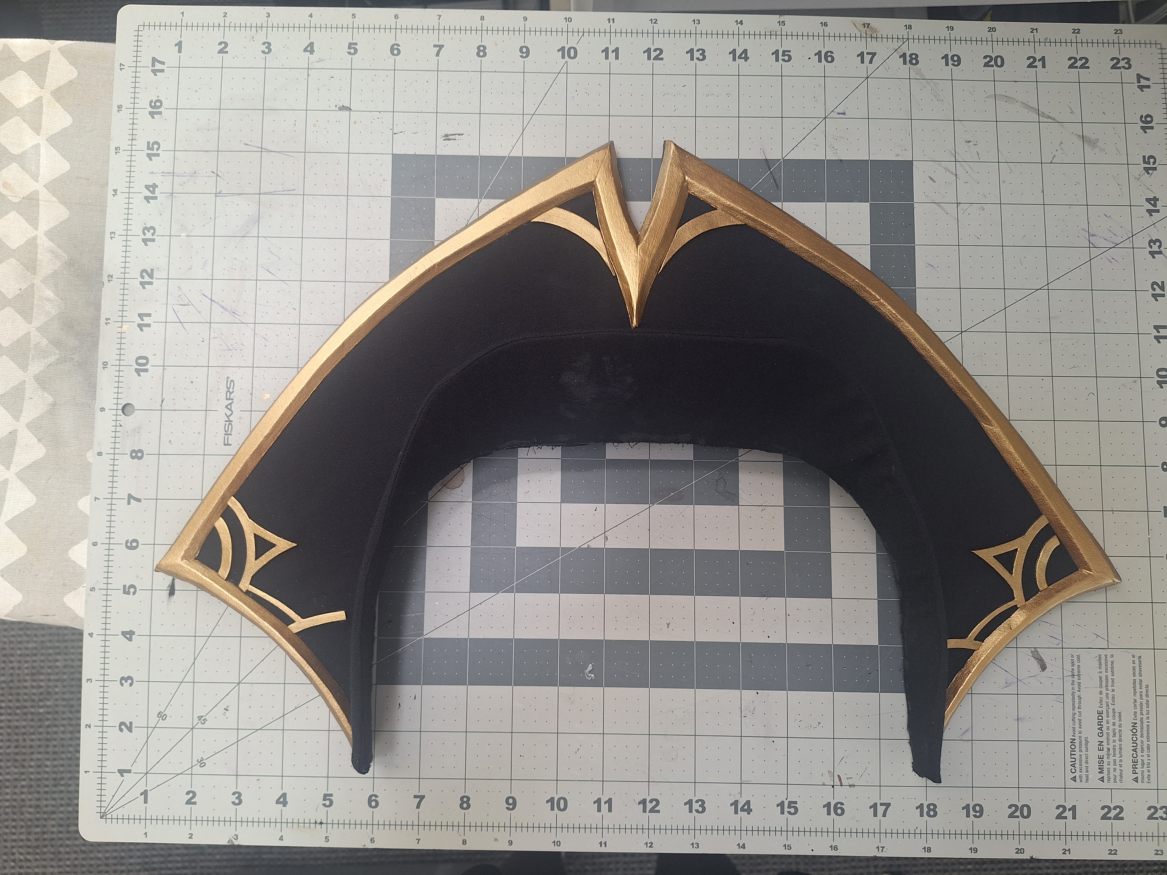 Collar almost finished