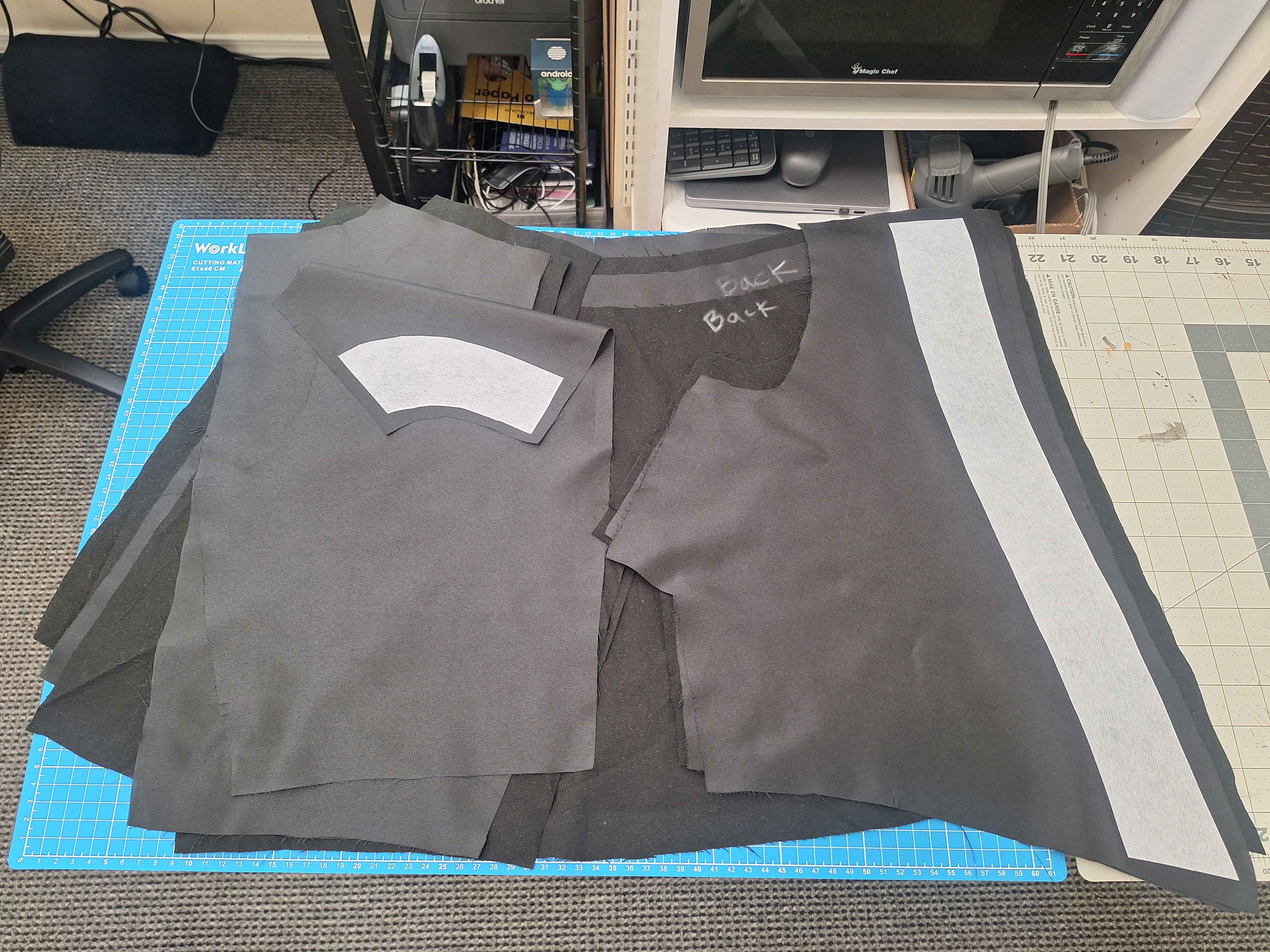 Fabric cut