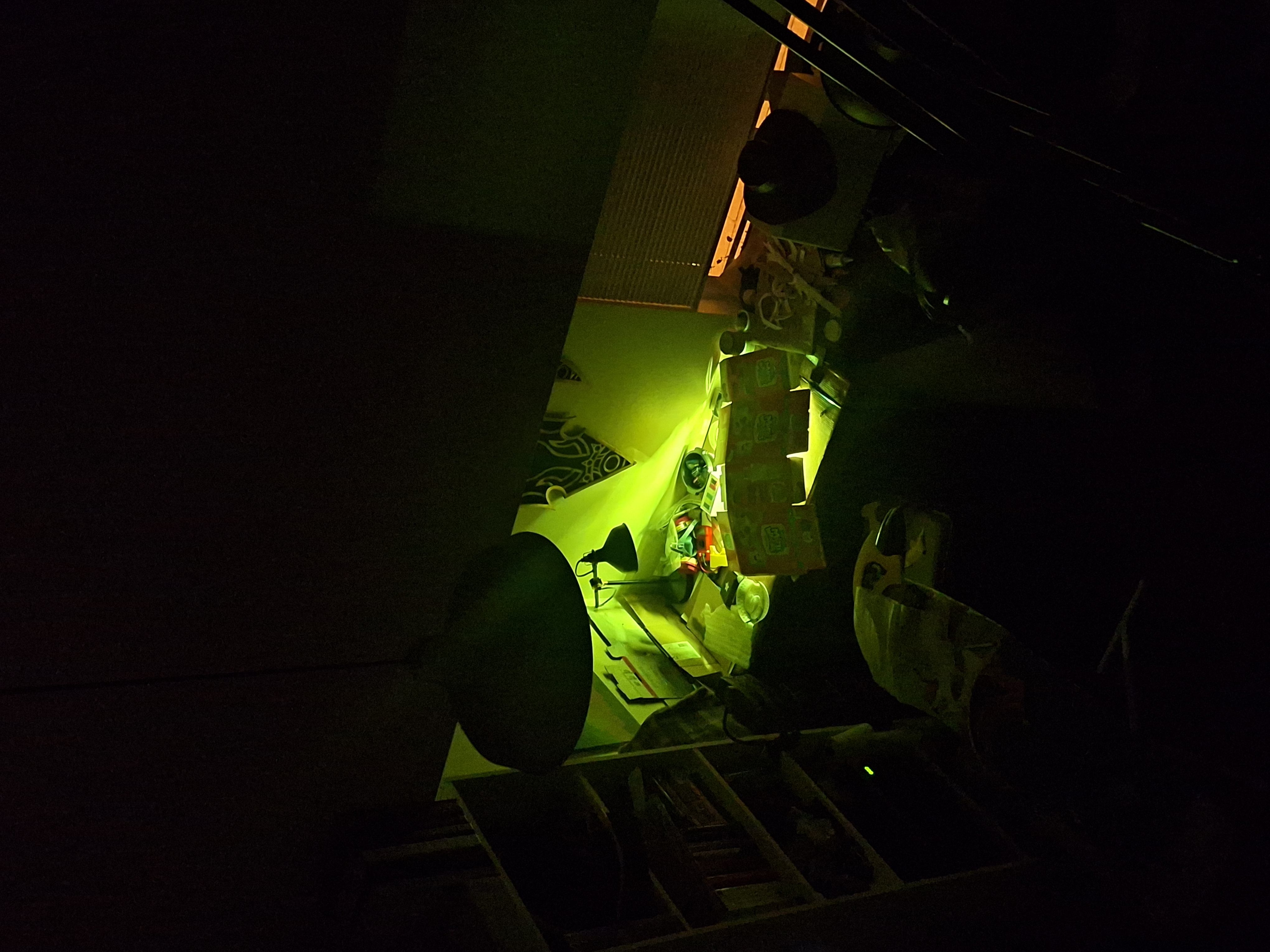 Green glow